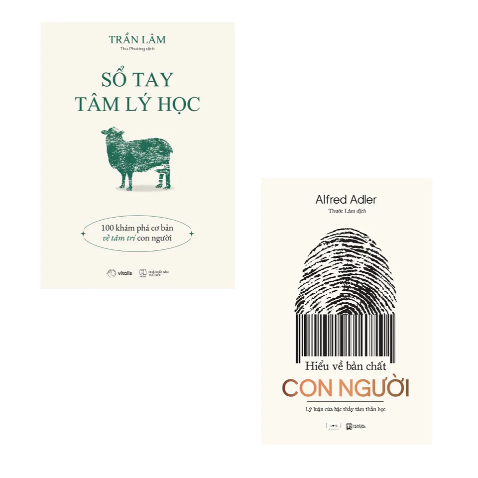 Sách - Combo Thấu Hiểu Bản Chất Con Người: Sổ Tay Tâm Lý Học + Hiểu Về Bản Chất Con Người