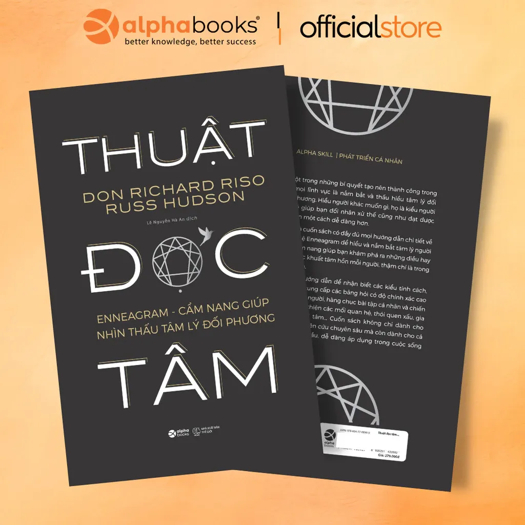 Sách - Thuật Đọc Tâm - Cẩm Nang Nhìn Thấu Tâm Lý Đối Phương (Trí tuệ Enneagram cho sự phát triển của tâm linh và tâm lý)