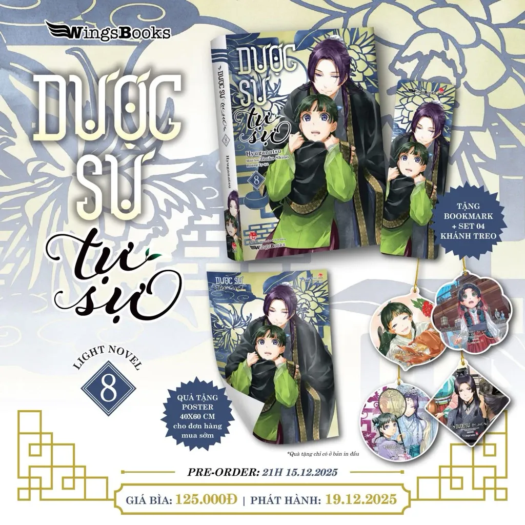 Tiểu Thuyết | Dược Sư Tự Sự 1 2 3 4 5 6 7 8 - Light Novel