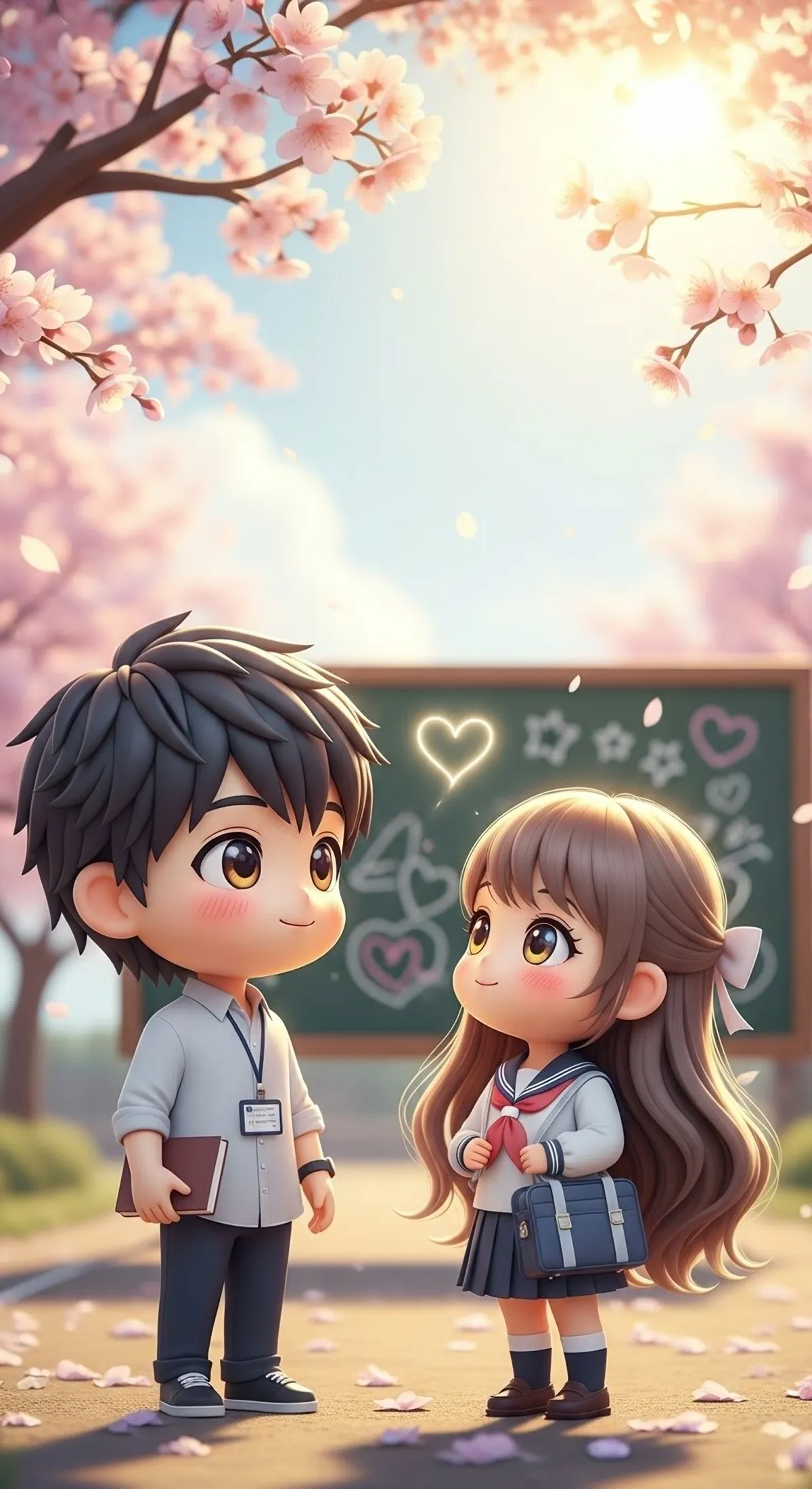 Thư tình: Anh yêu em, cô học trò nhỏ!