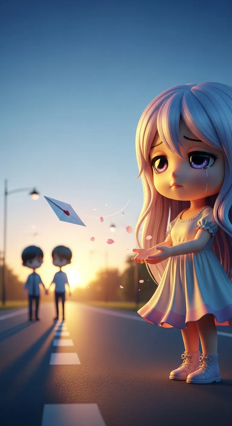 Thư tình: Em mệt nhoài, nước mắt em khô rồi!