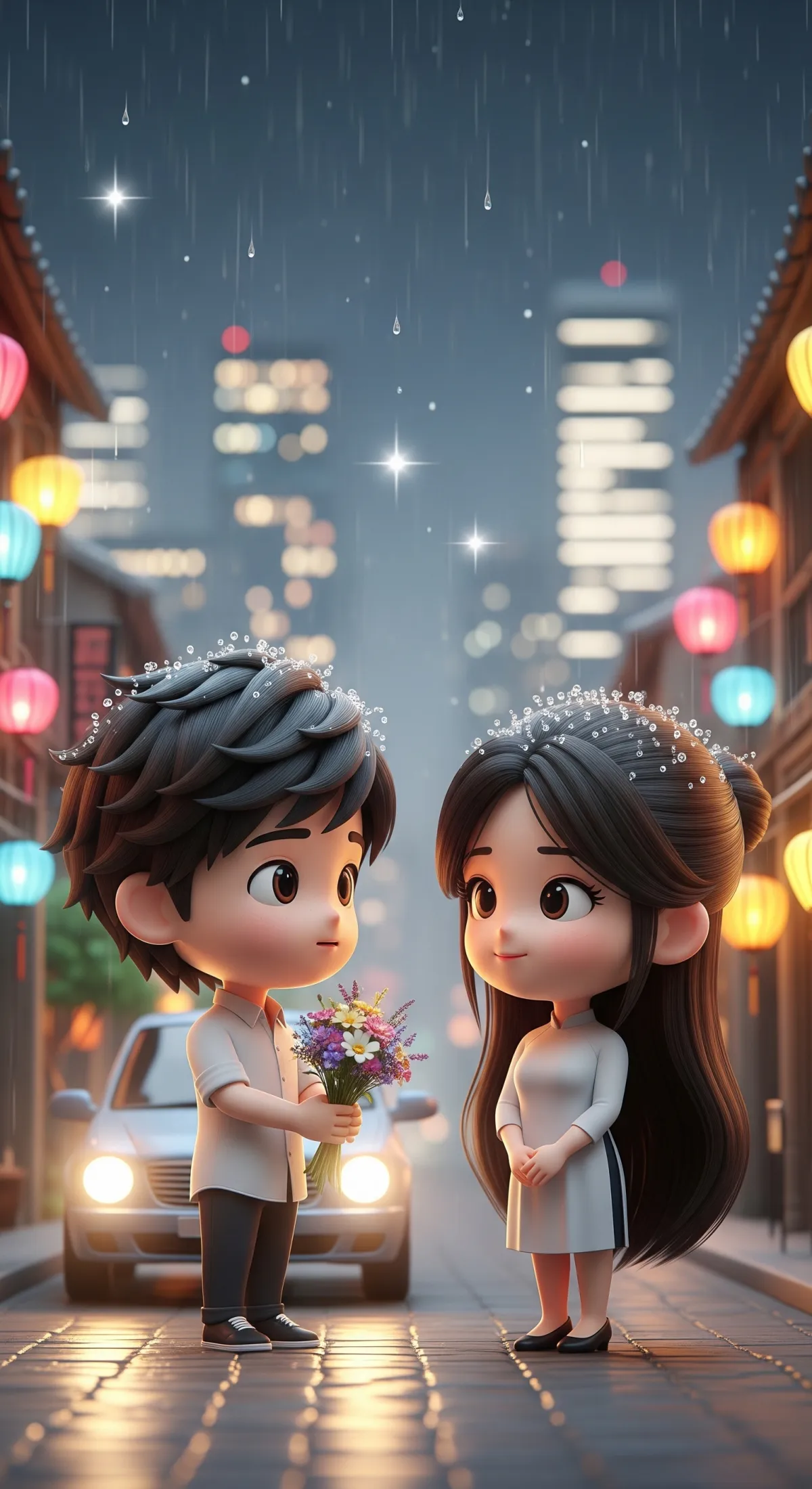 Thư tình: Anh muốn về để được cưới em