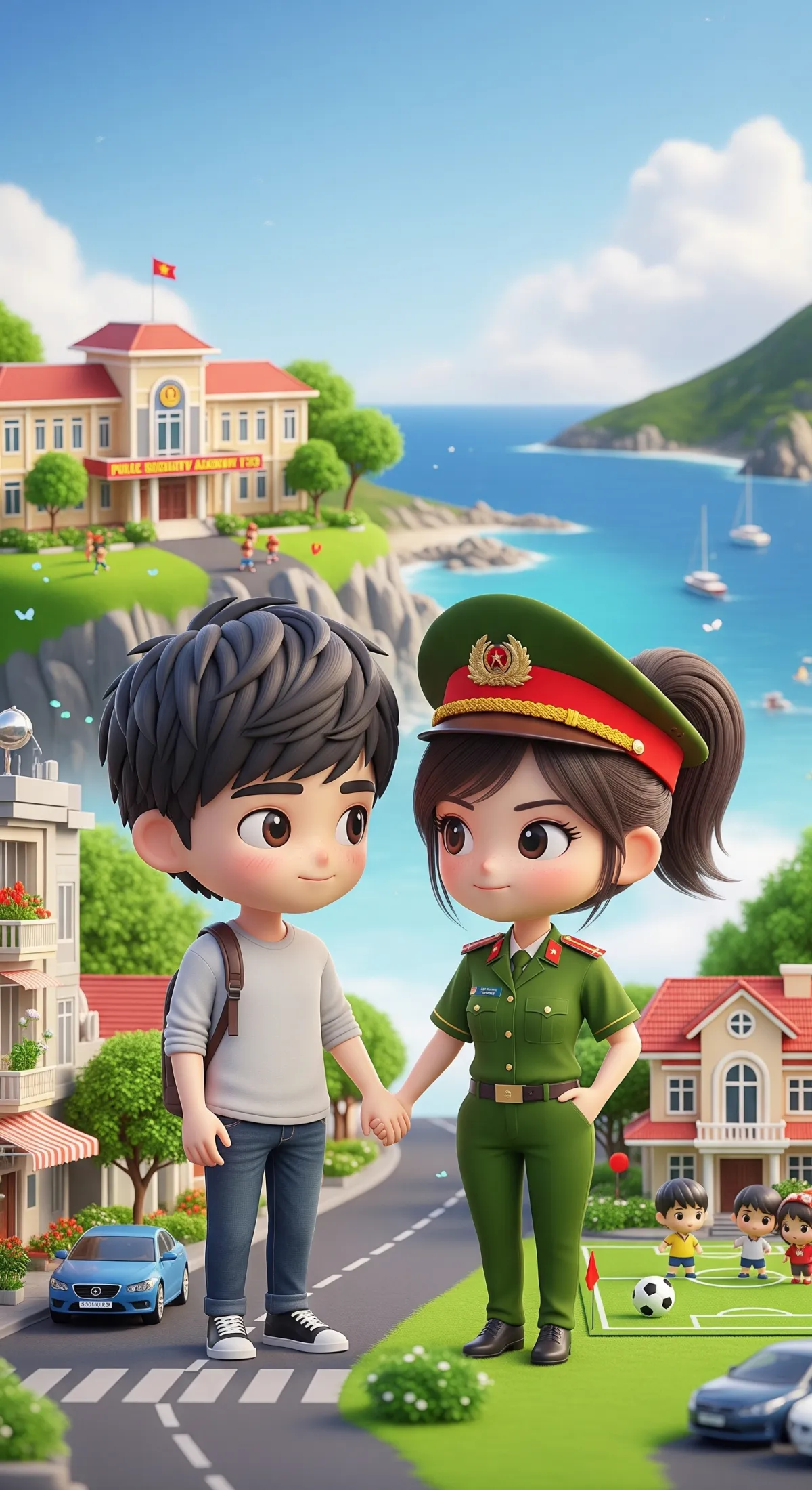 Thư tình: Cám ơn anh đã luôn nắm chặt tay em