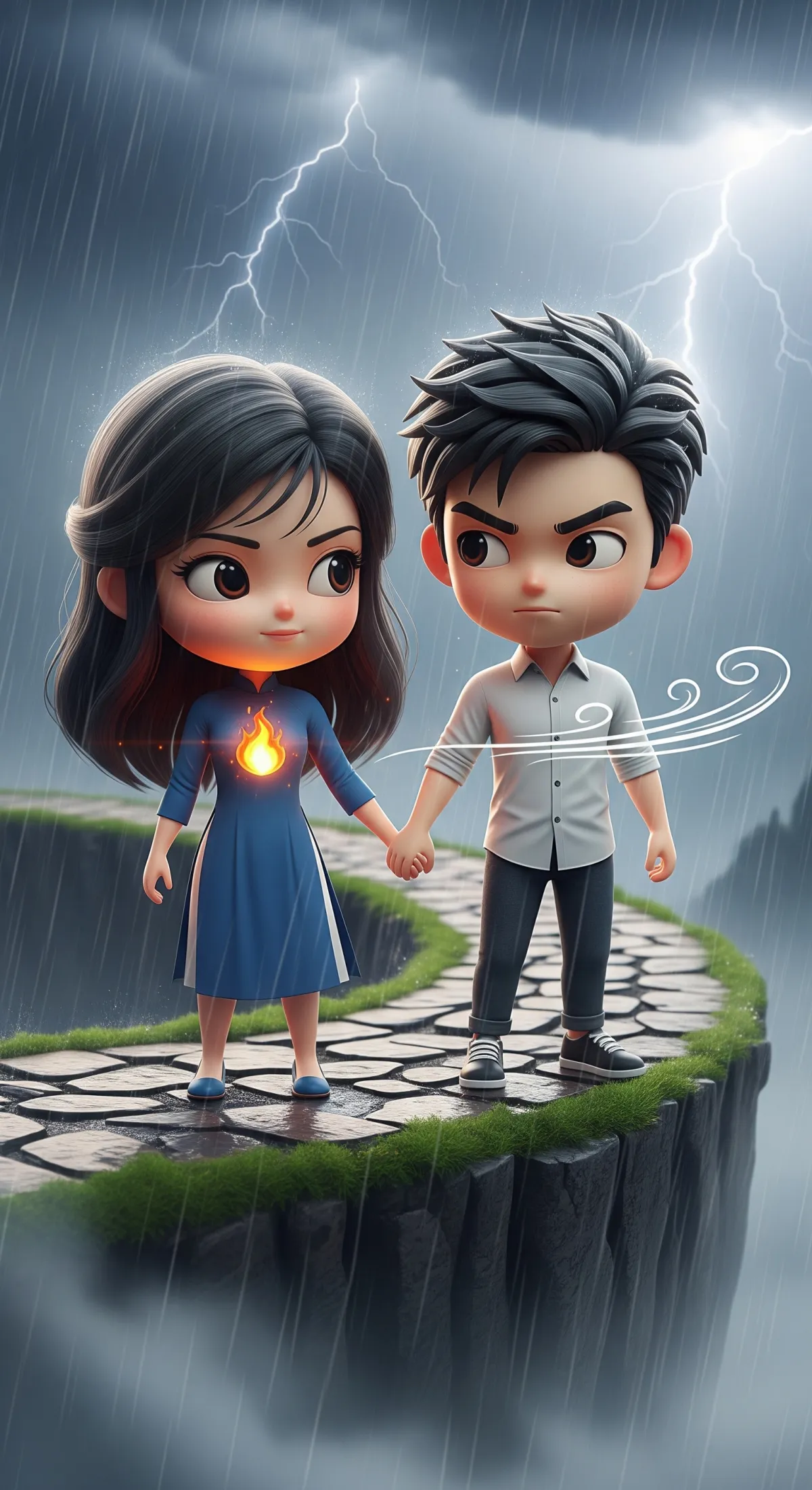 Thư tình: Hãy nắm tay anh thật chặt em nhé